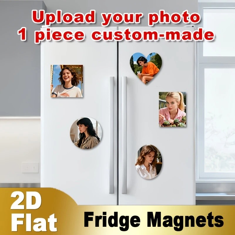 Home Decor For Birthday - Magnes na lodówkę z własnym zdjęciem
