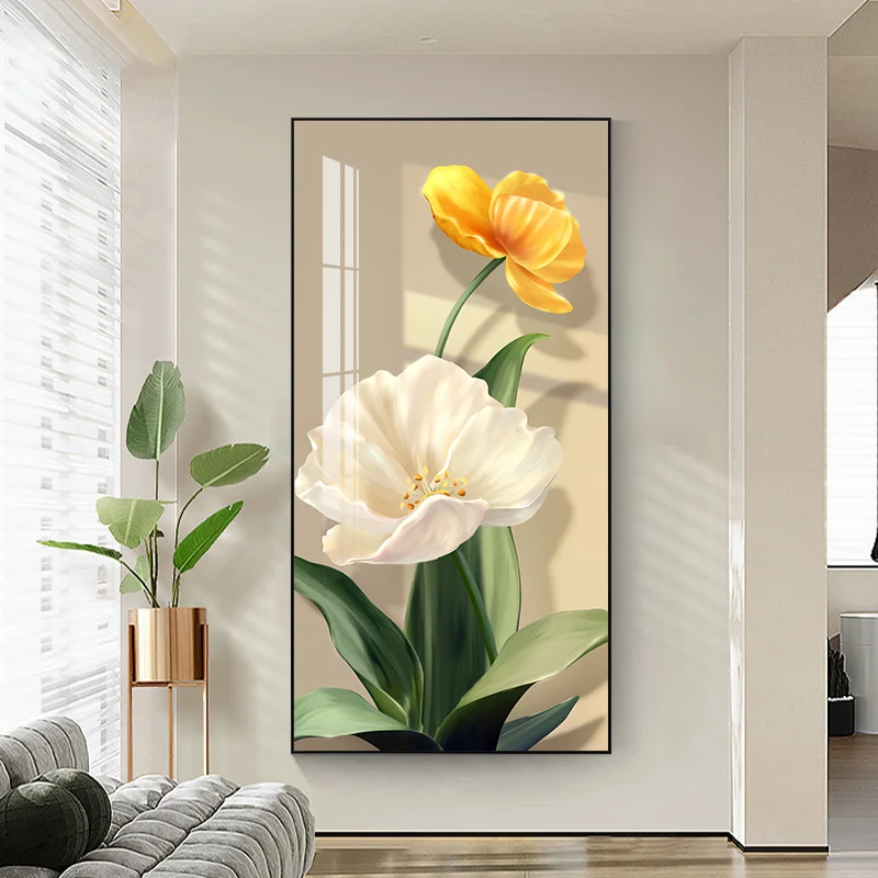 Home Decor Yellow - Nordycki Vintage Obraz na Ścianę Szykowny