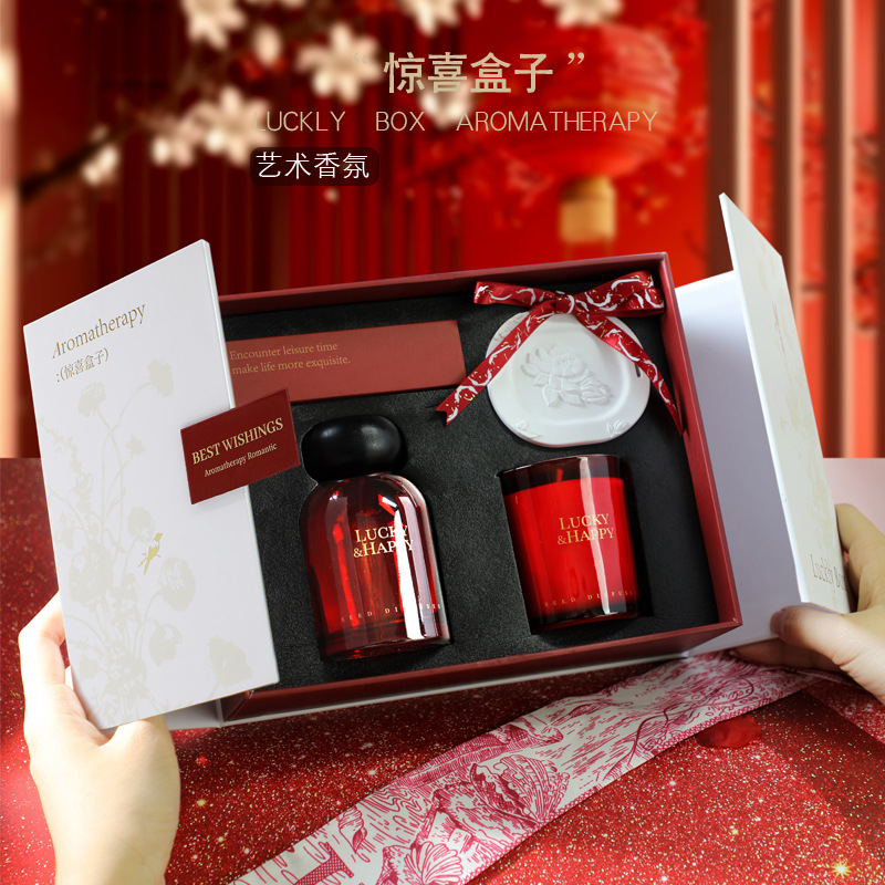 Zestaw prezentowy świec zapach – Scented Candle Set recenzja i cena