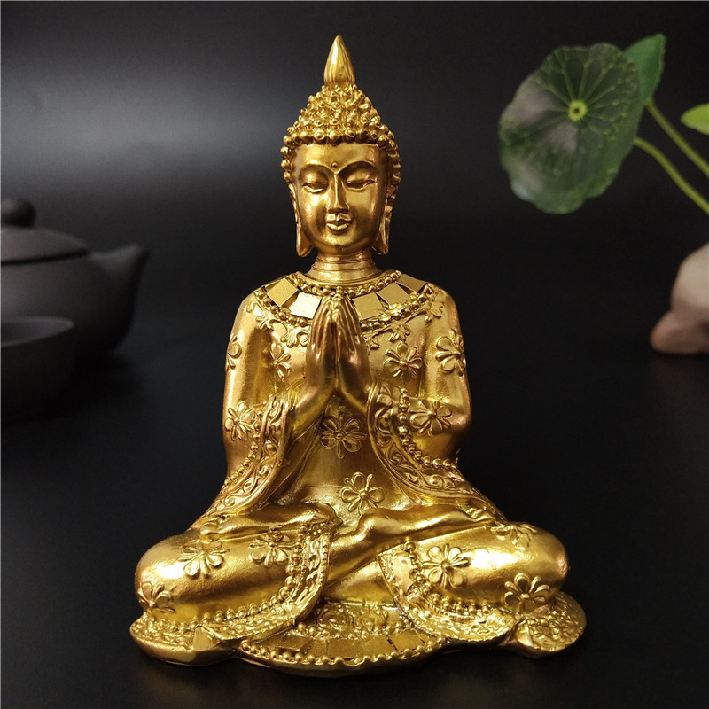 Złoty Tajlandia Statua Buddy D – Home Decor On Sale recenzja i cena