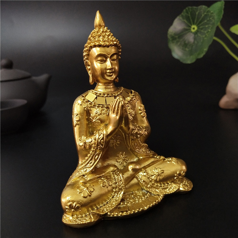 Złoty Tajlandia Statua Buddy D – Home Decor On Sale recenzja i cena