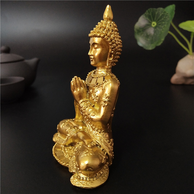 Złoty Tajlandia Statua Buddy D – Home Decor On Sale recenzja i cena
