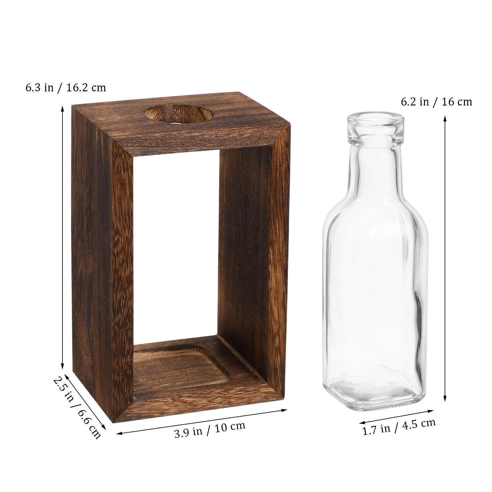 1 zestaw drewnianych terrariów – Terrarium Glass Bottle recenzja i cena