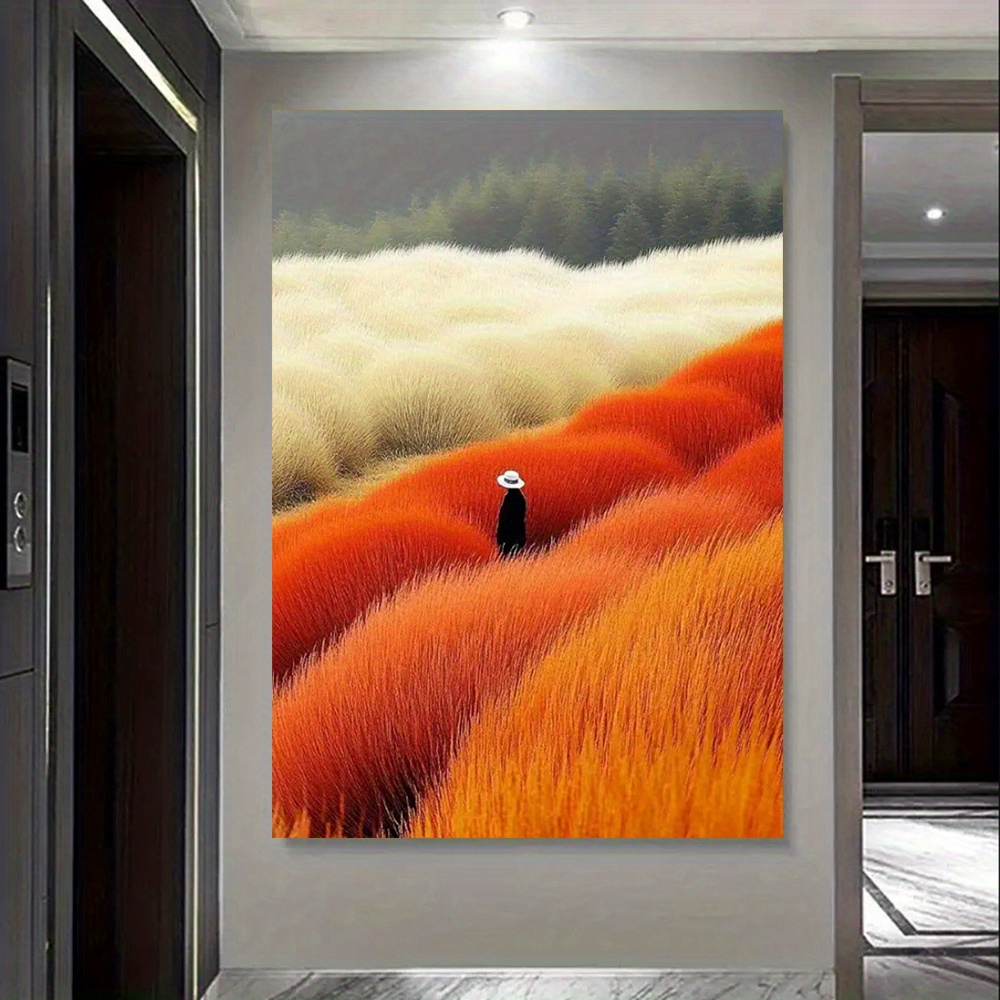 Nowoczesny Abstrakcyjny Plakat – Home Decor Orange recenzja i cena