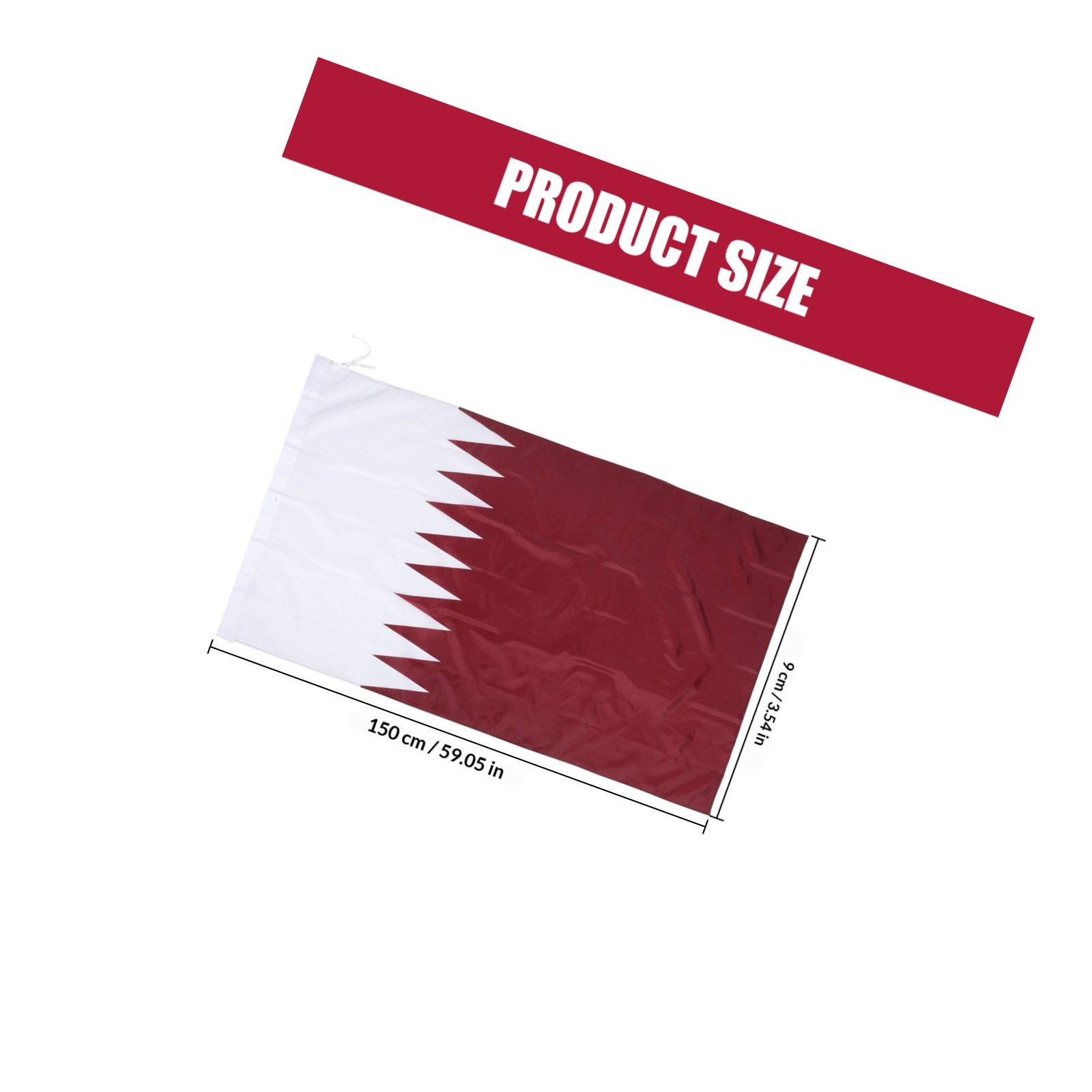 Flaga Kataru do powieszenia, p – Home Decor Qatar recenzja i cena