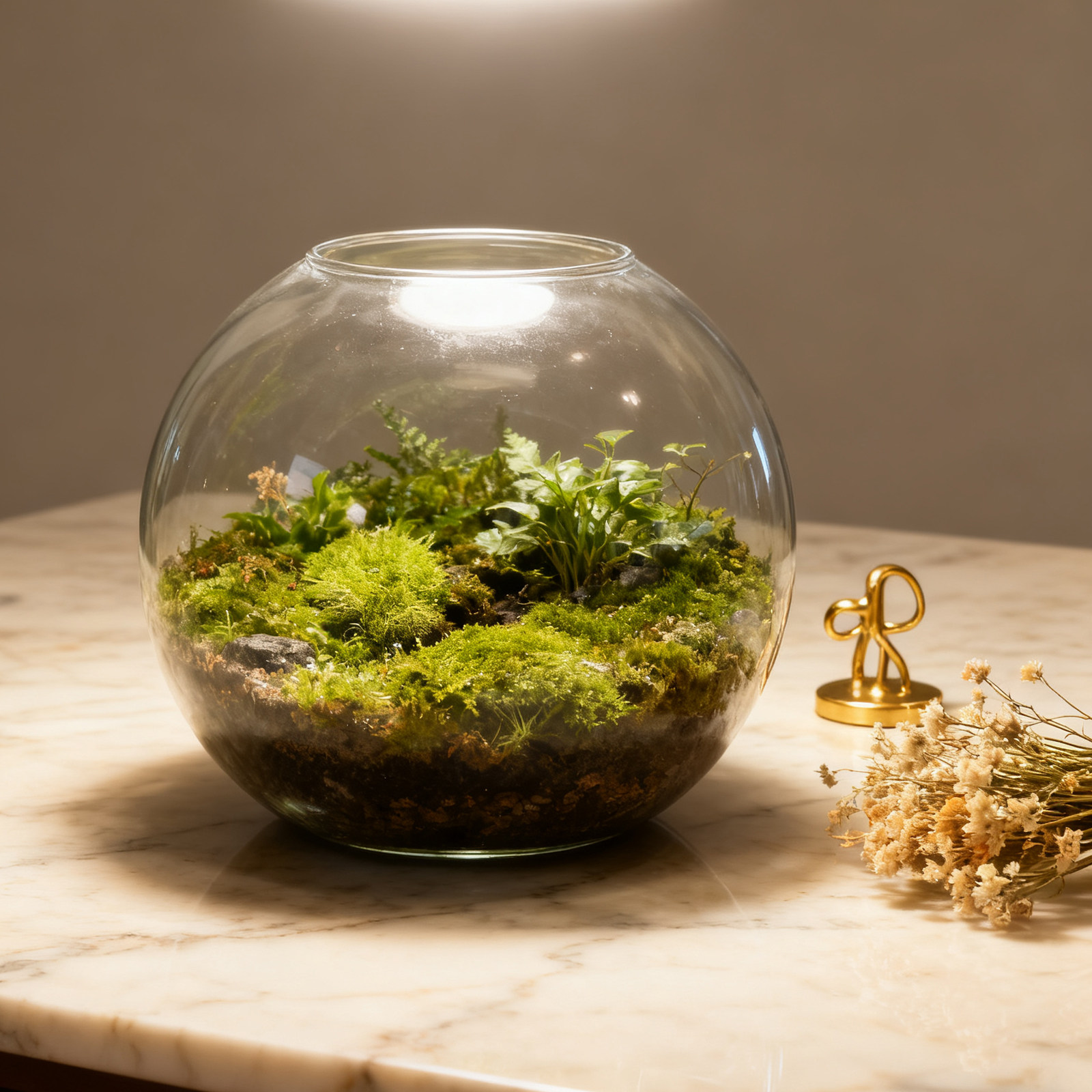 1 szt. Kompaktowa szklana bute – Terrarium Glass Bottle recenzja i cena