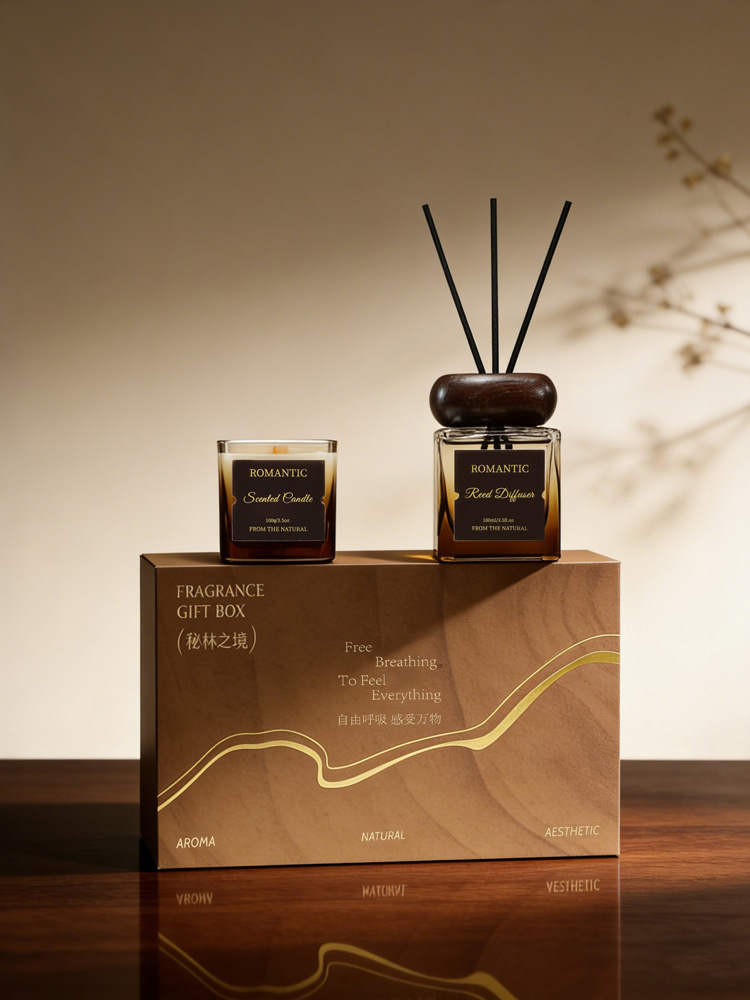 Zestaw do aromaterapii bez uży – Scented Candle Set recenzja i cena