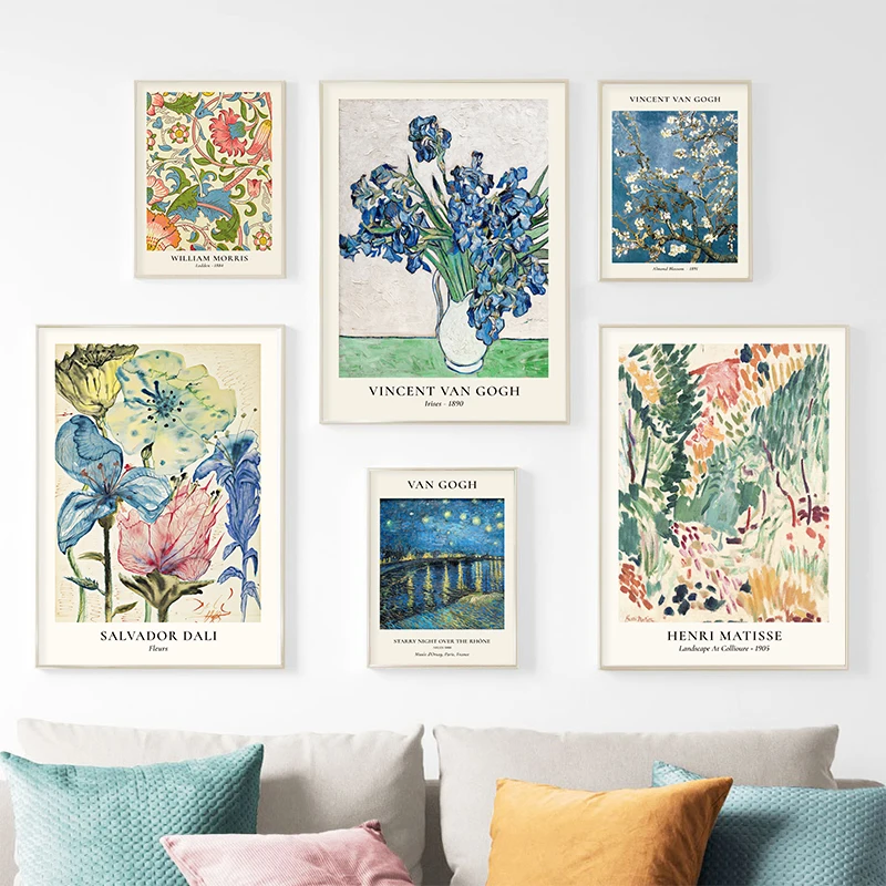 Van Gogh Star Vase Series Wall – Home Decor Za recenzja i cena