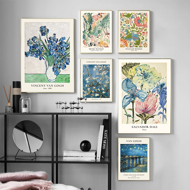 Van Gogh Star Vase Series Wall – Home Decor Za recenzja i cena
