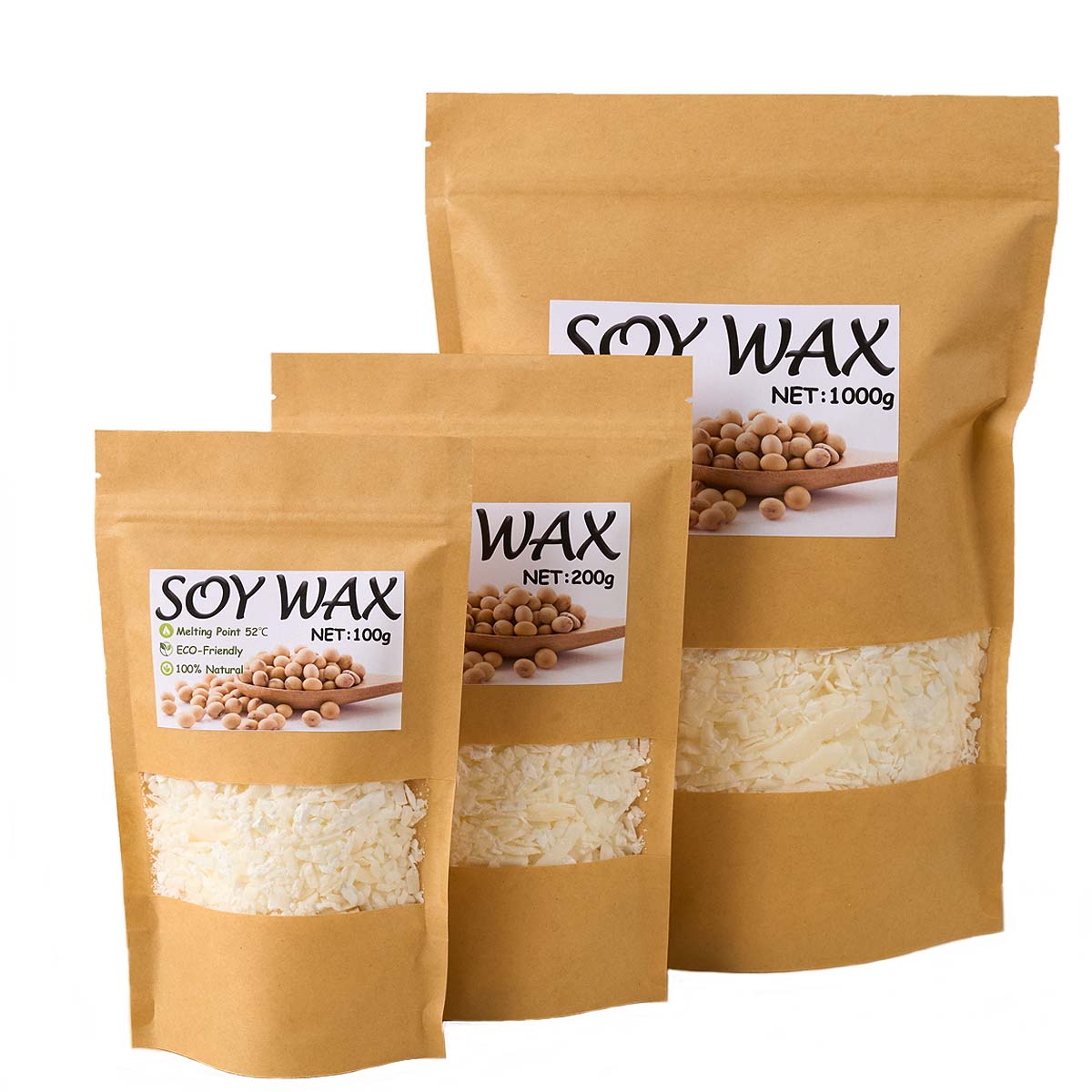 1-punktowy czysty biały wosk s – Scented Candle Set recenzja i cena