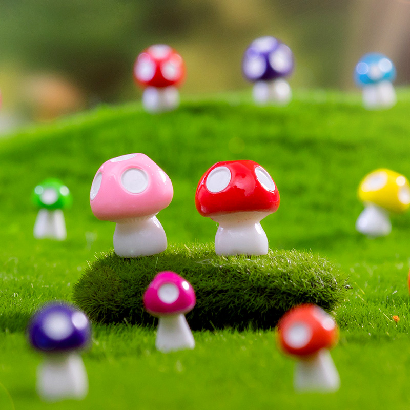 20szt Mini Grzyb Żywica Figurk – Home Decor Za recenzja i cena