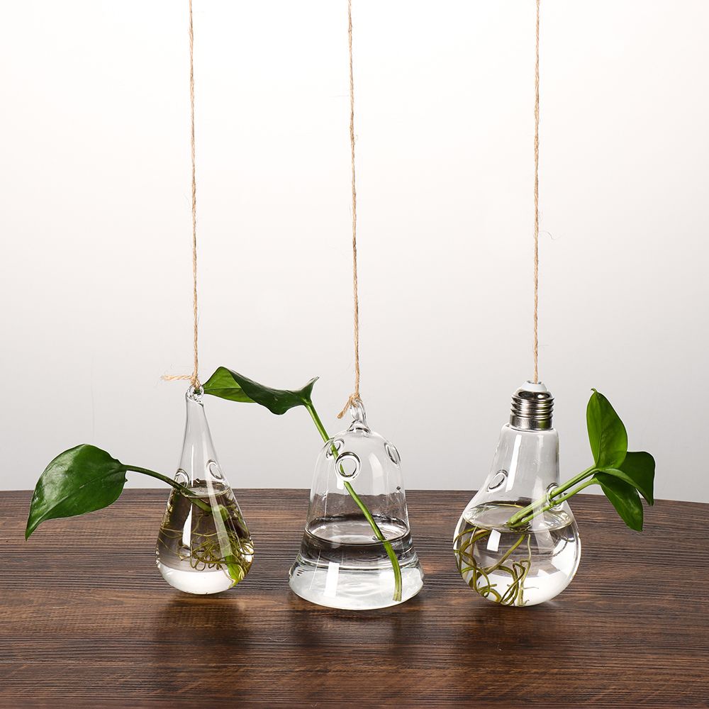 Kreatywna szklana wisząca wazo – Terrarium Glass Bottle recenzja i cena