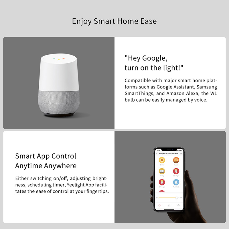 Yeelight GU10 W1 WiFi Intelige – Yeelight Light Smart Bulb recenzja i cena