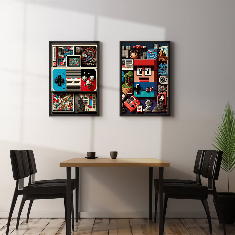 Pixel Gaming Game Boy Plakat n – Home Decor Za recenzja i cena