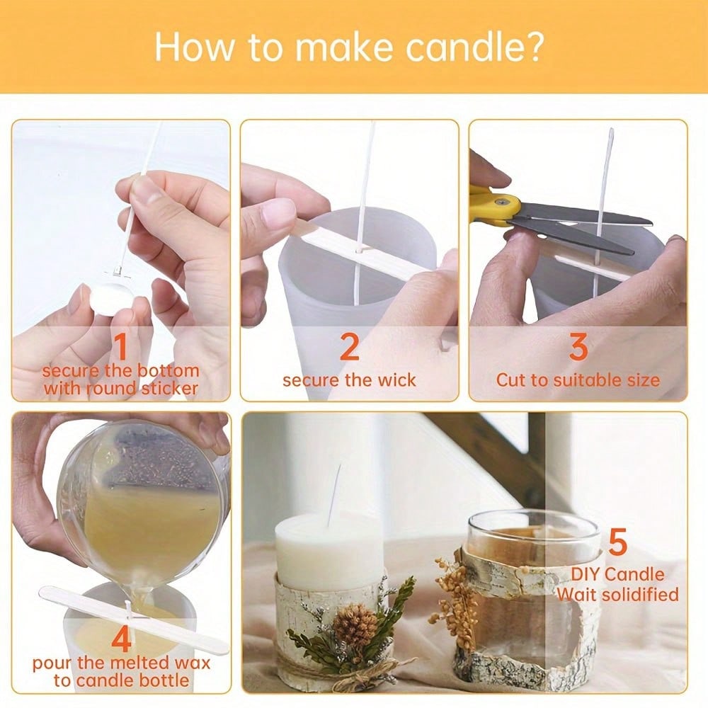 5/10/20/30/50 szt. Drewniany u – Scented Candle Set recenzja i cena