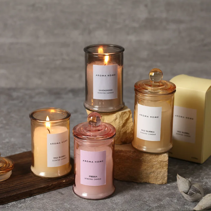Świeca zapachowa w szklanym sł – Home Decor Za recenzja i cena