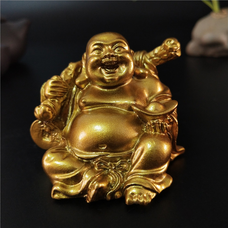 Statuetka złotego śmiejącego s – Home Decor On Sale recenzja i cena