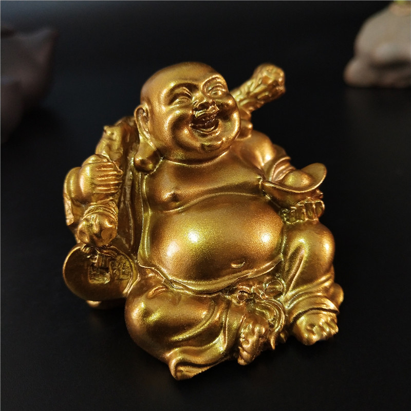 Statuetka złotego śmiejącego s – Home Decor On Sale recenzja i cena