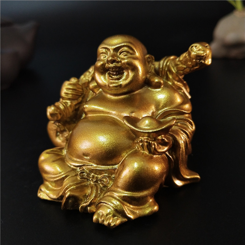 Statuetka złotego śmiejącego s – Home Decor On Sale recenzja i cena