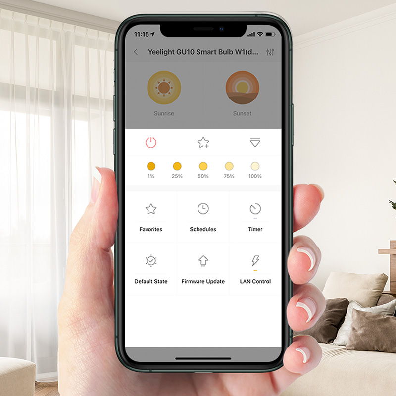 Yeelight GU10 W1 Inteligentna  – Yeelight Light Smart Bulb recenzja i cena