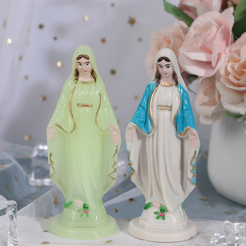 1PC Mary statua jezus prezent  – Home Decor On Sale recenzja i cena