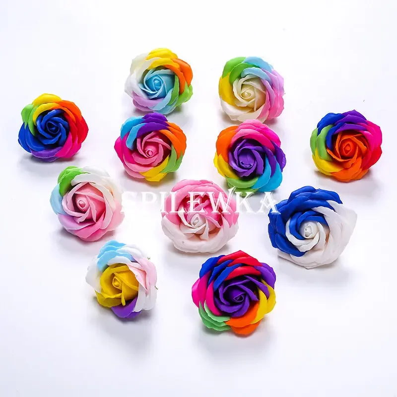 Spilewka 6X7cm Kolorowa róża S – Home Decor For Birthday recenzja i cena